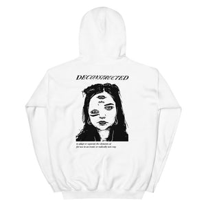 Deconstructed Hoodie white
